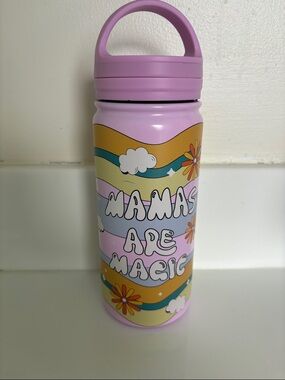 Pink "Mamas Are Magic" Insulated Water Bottle